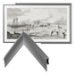 Deco TV Frames 50" Alloy Prismatic Frame for Samsung The Frame TV 2021-2024 (Graphite)
