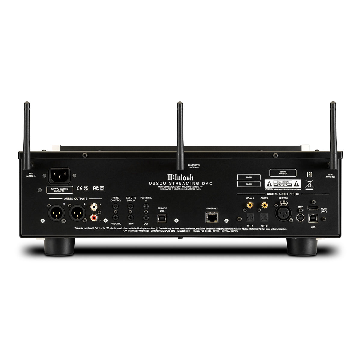 McIntosh MA352 & DS200 Integrated Streaming Amplifier Bundle
