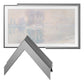 Deco TV Frames 85" Alloy Scoop Frame for Samsung The Frame TV 2021-2024 (Graphite)