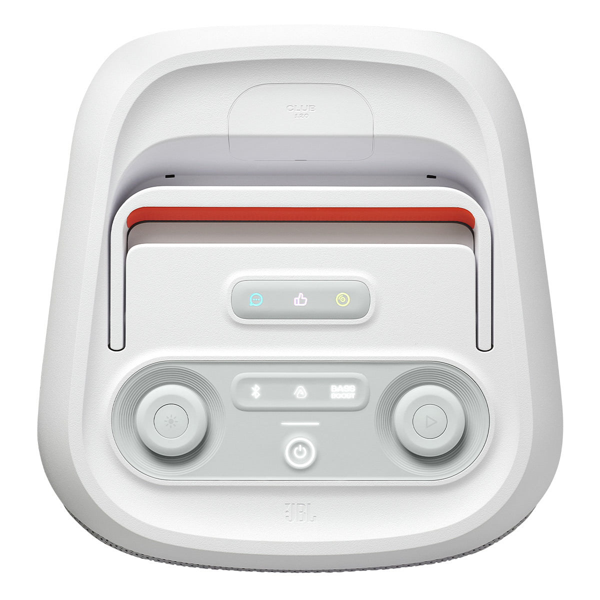 JBL PartyBox Club 120 Portable Party Speaker (White)