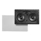 Polk Audio 255C-LS Vanishing In Wall Center Channel Speaker with 14 Gauge Speaker Wire - 50 Feet