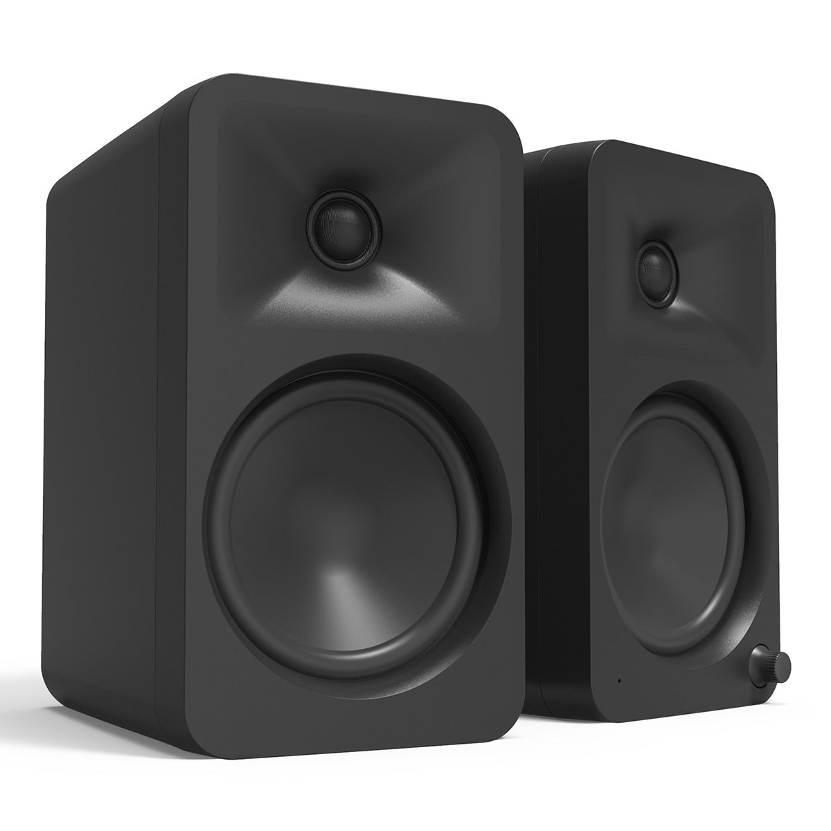 Kanto ORA4 Bluetooth Speakers Bundle with AudioQuest Jack Russell Subwoofer Cable - 4m (Black)