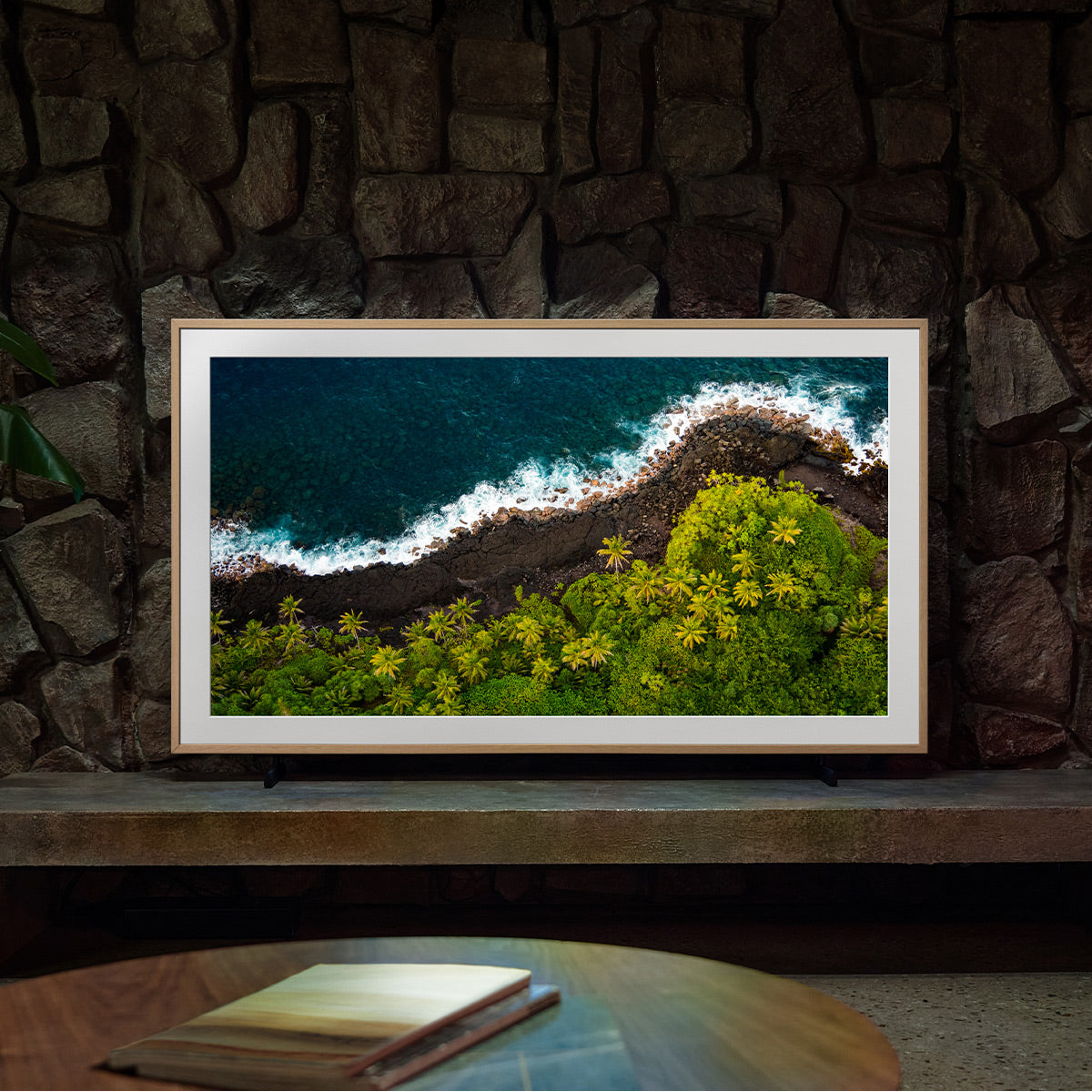 Samsung LS03D 85" 4K The Frame QLED HDR Smart TV with Slim-Fit Wall Mount (2024)