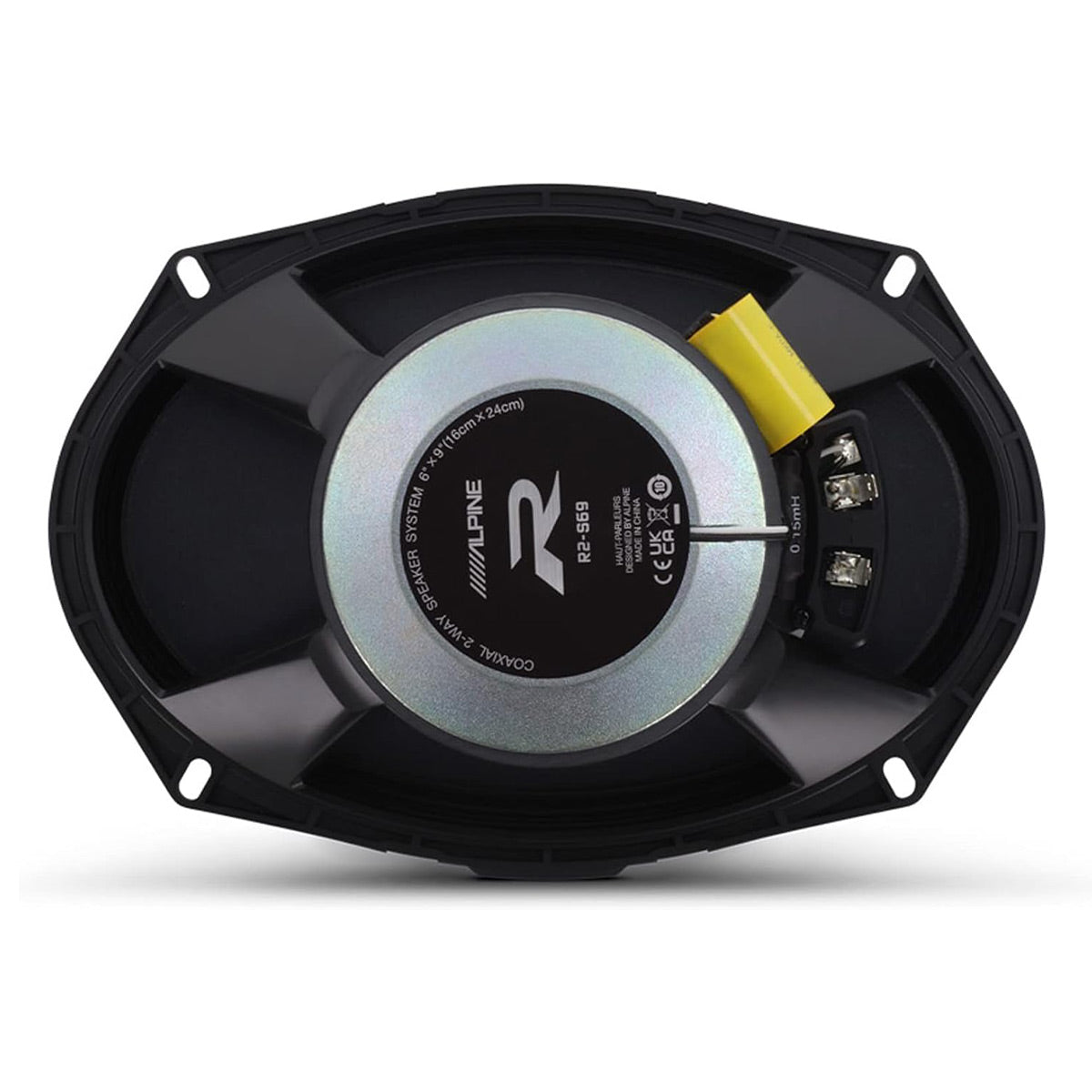 Alpine R2-S69 R-Series 6x9" Coaxial Car Speakers - Pair