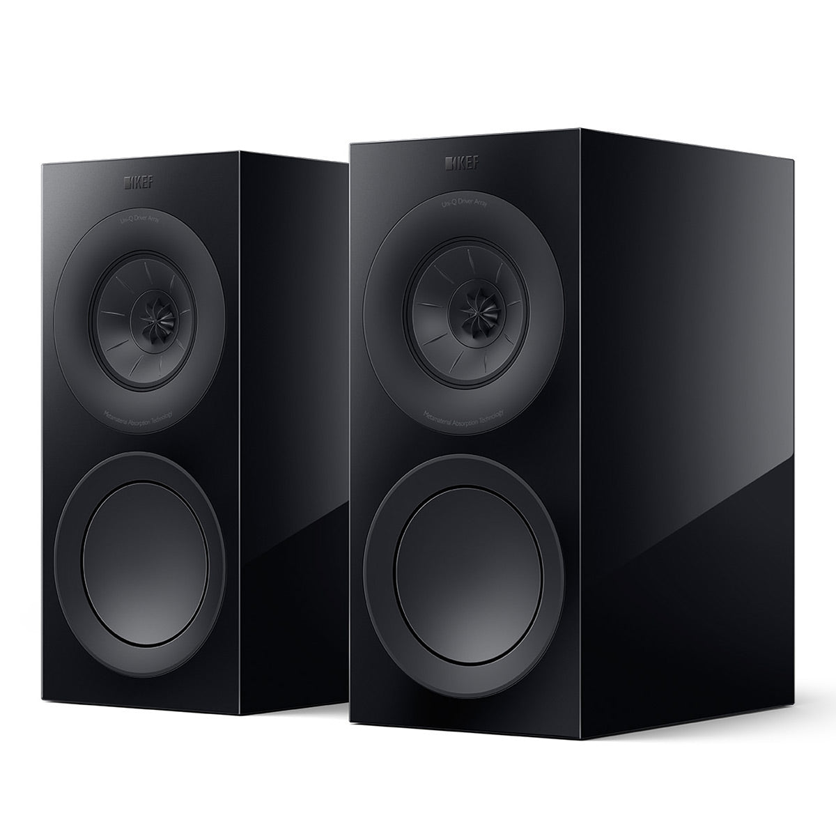 KEF R3 Meta Bookshelf Speaker - Pair (Gloss Black)