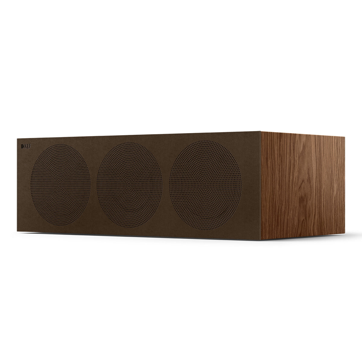 KEF R6 Meta Center Channel Speaker (Walnut)