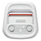 JBL PartyBox Club 120 Portable Party Speaker with Wireless Two Microphone System (White)