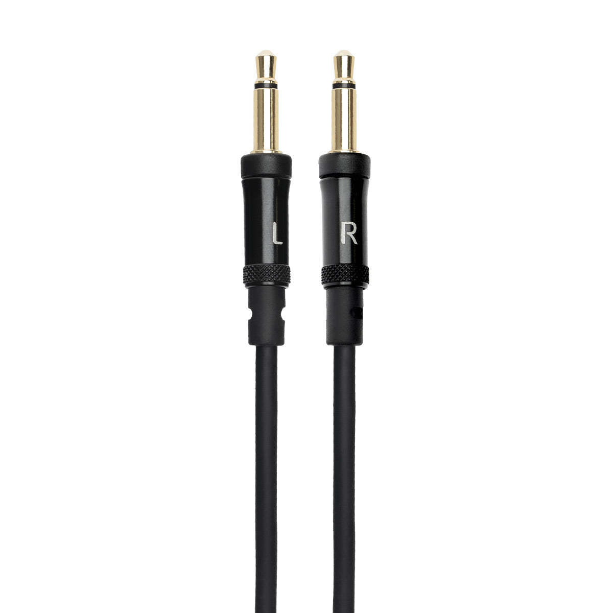 Meze Audio Mono 3.5mm to 3.5mm Cable with Black Aluminum Casings – 9.8 ft.
