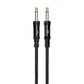 Meze Audio Mono 3.5mm to 3.5mm Cable with Black Aluminum Casings – 9.8 ft.