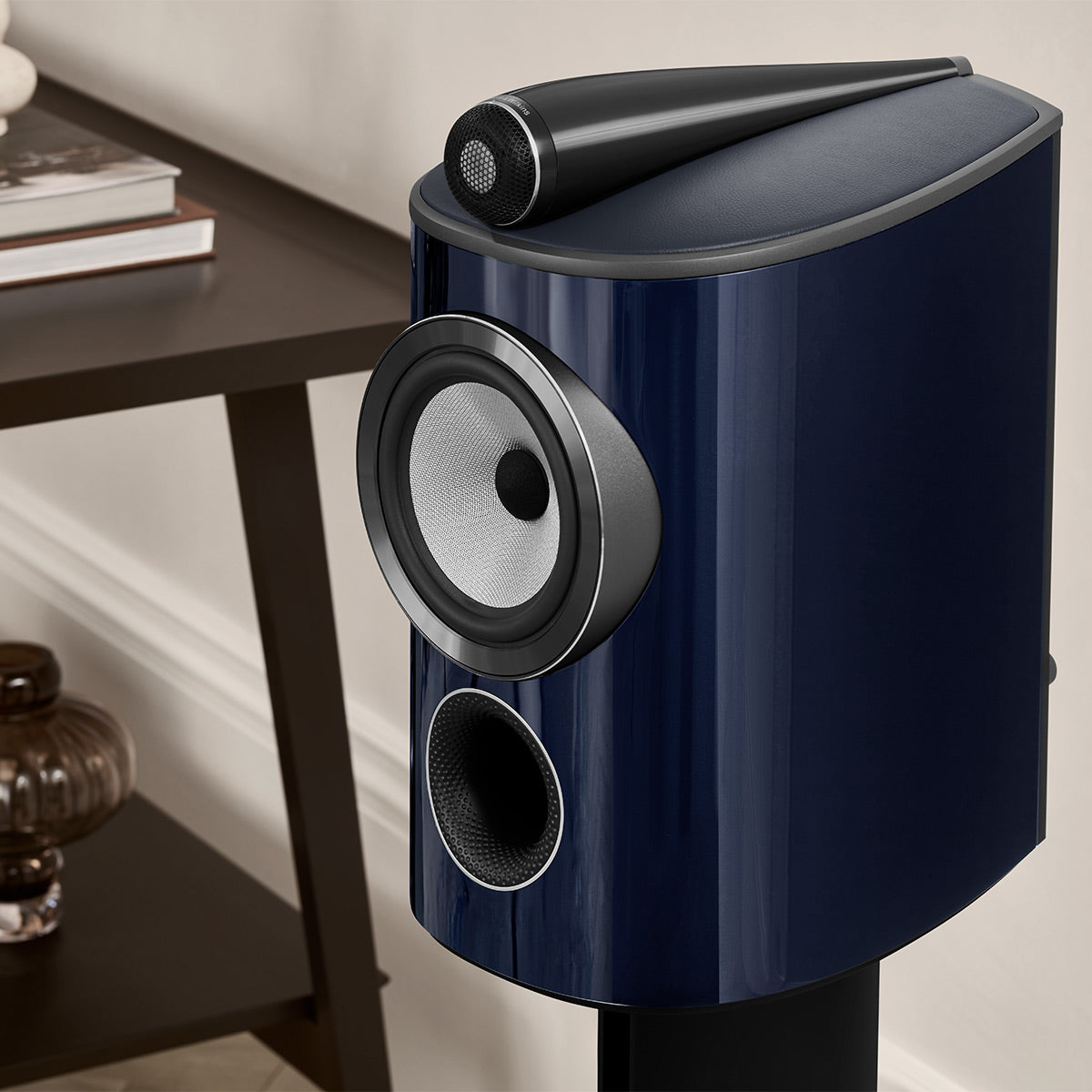 Bowers & Wilkins 805 D4 Signature 2-Way Bookshelf Speaker - Pair (Midnight Blue Metallic)