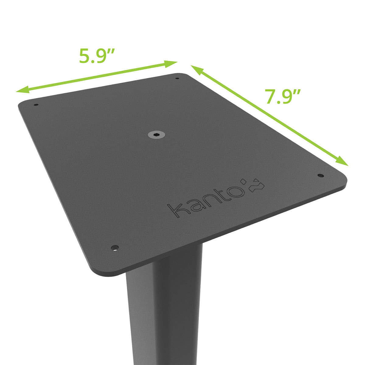 Kanto ST34 34" Universal Bookshelf Speaker Floor Stand - Black (Pair)