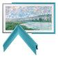 Deco TV Frames 50" Alloy Prismatic Frame for Samsung The Frame TV 2021-2024 (Turquoise)