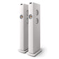 KEF LS60W Wireless Floorstanding Speakers - Pair (Mineral White)