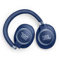 JBL Live 770NC Wireless Over-Ear Adaptive Noise Cancelling Headphones (Blue)