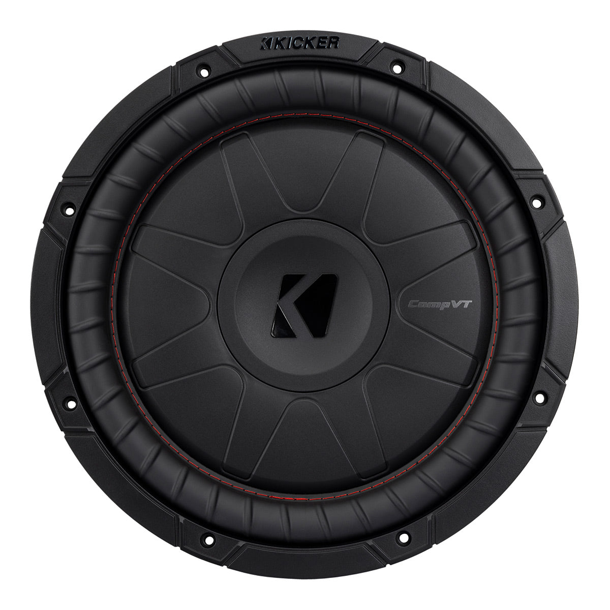 Kicker 52CVT122 12" CompVT Slim 2-Ohm Subwoofer