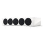 KEF Reference 4 Meta Center Channel Speaker (High-Gloss White/Blue)