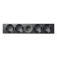 KEF Reference 4 Meta Center Channel Speaker (High-Gloss Black/Grey)