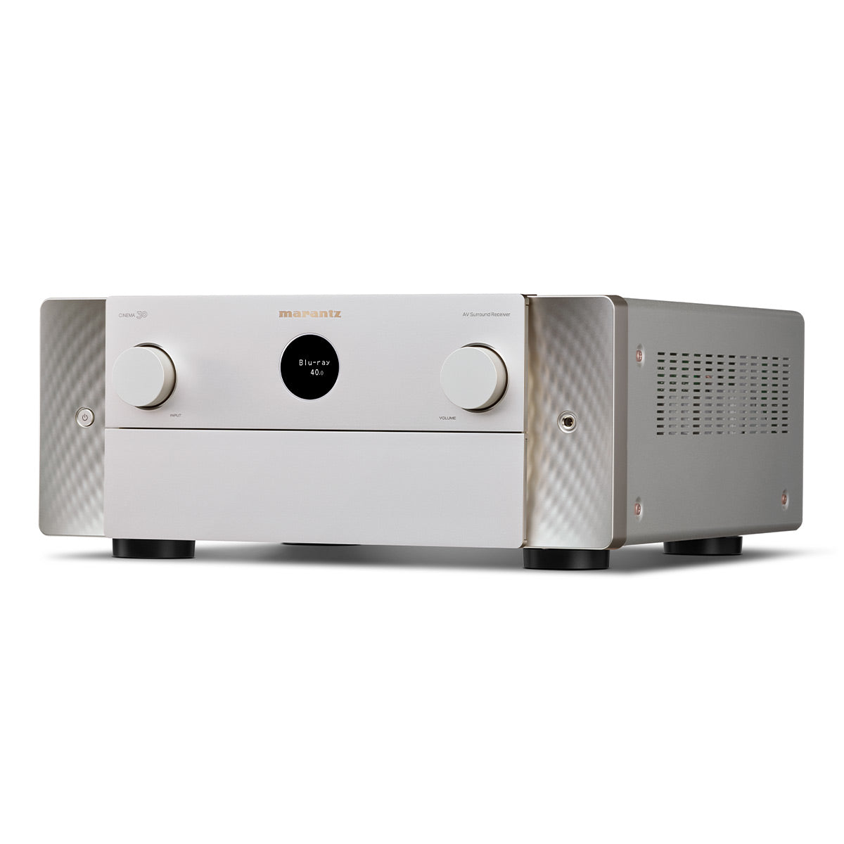 Marantz Cinema 30 11.4 Channel 8K Home Theater Receiver with Dolby Atmos & IMAX Enhanced Audio (Silver/Gold)