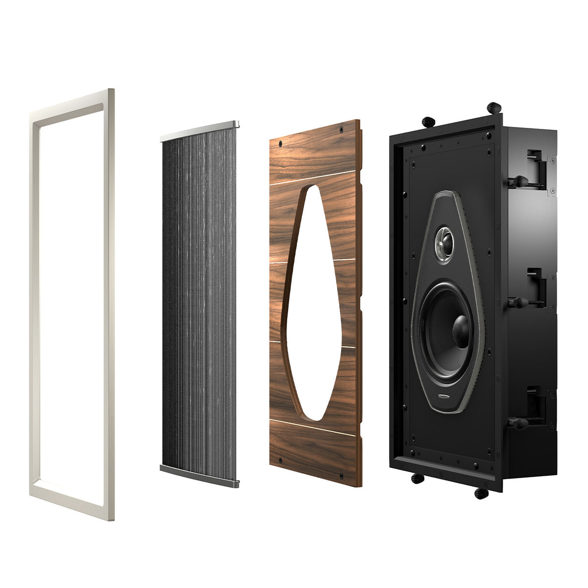 Sonus faber L6 Premium Kit for PW-662 In-Wall Speaker - Each (Walnut)