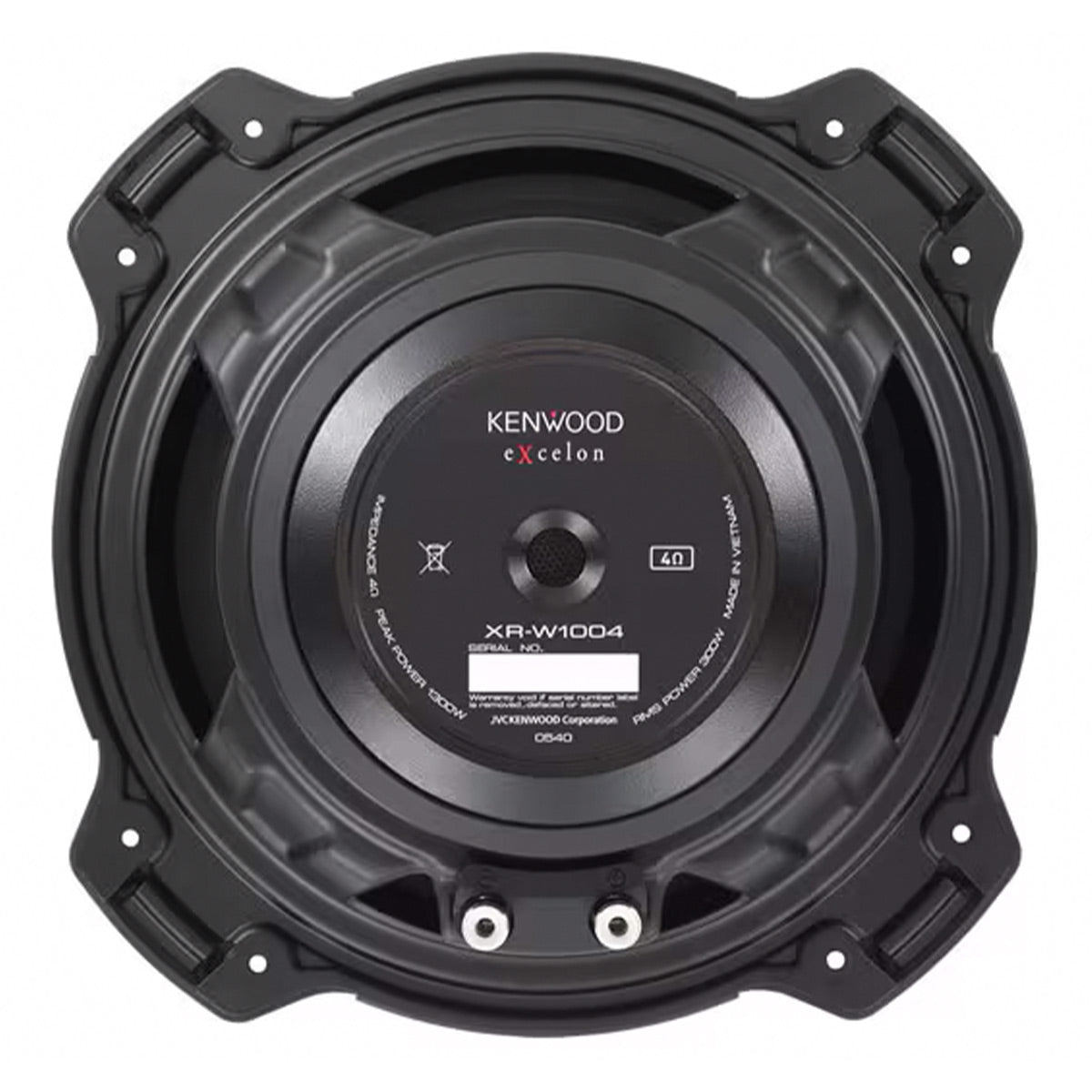Kenwood XR-W1004 eXcelon 10" Oversized Subwoofer