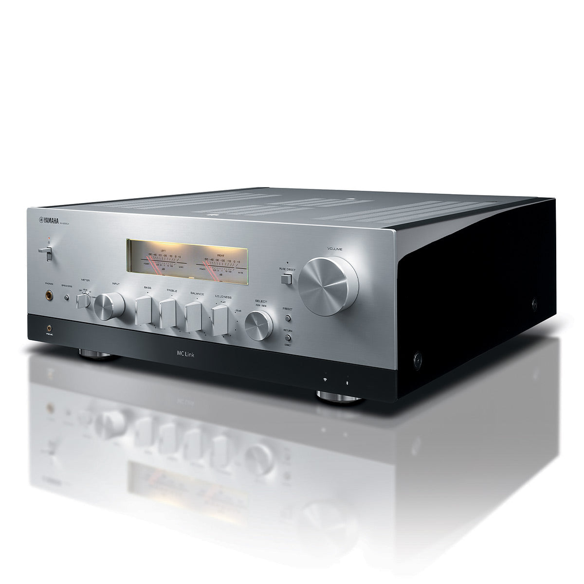 Yamaha R-N2000A Network Receiver Bundle with AudioQuest Sky 3m HDMI (Silver)