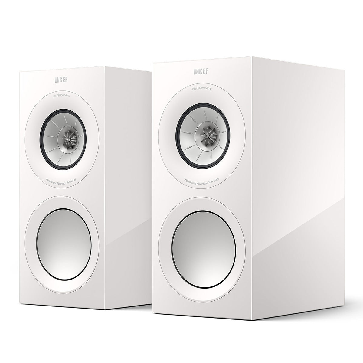 KEF R3 Meta Bookshelf Speaker - Pair (Gloss White)