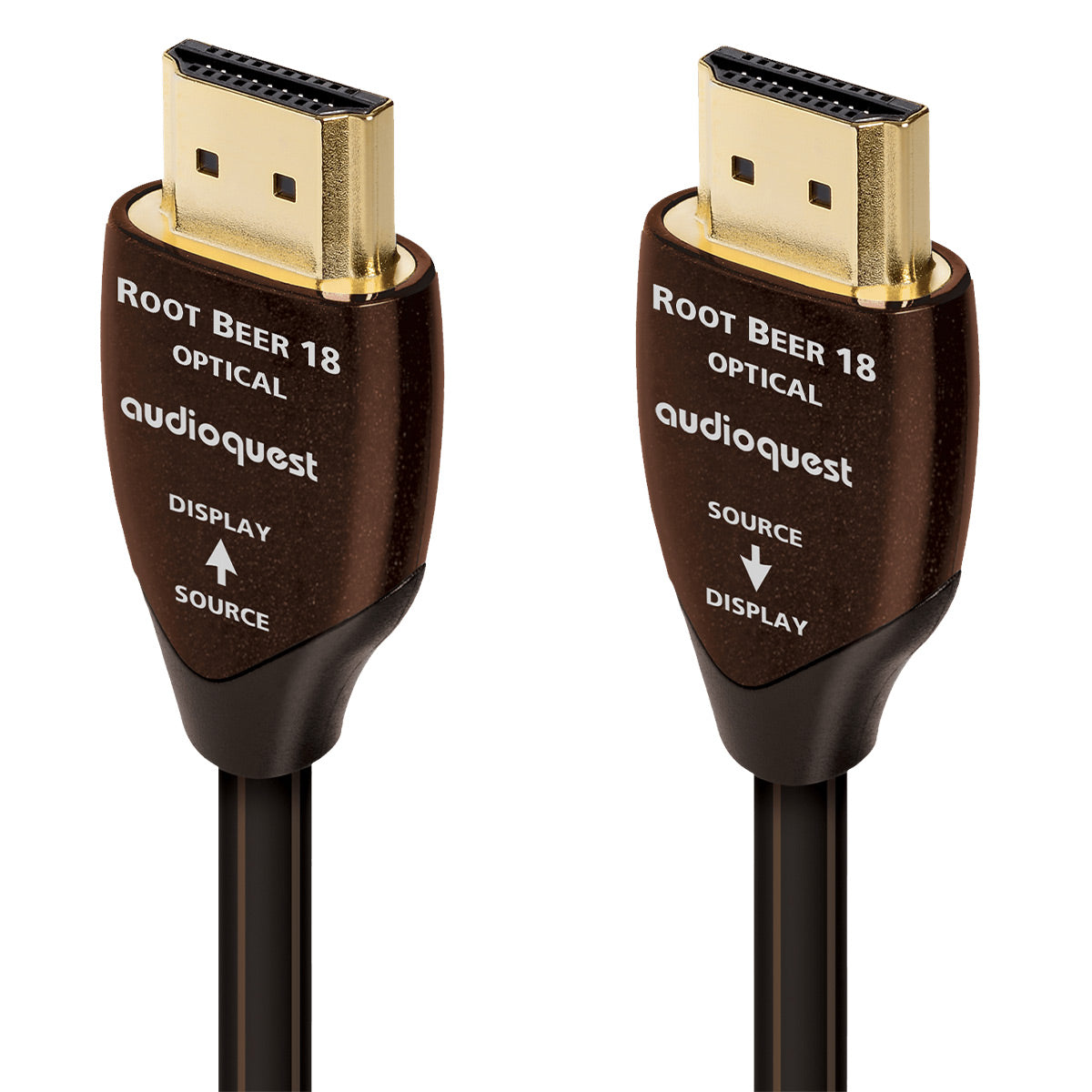 AudioQuest Root Beer 18 High Speed HDMI 2.0b Cable (32.8 ft.)