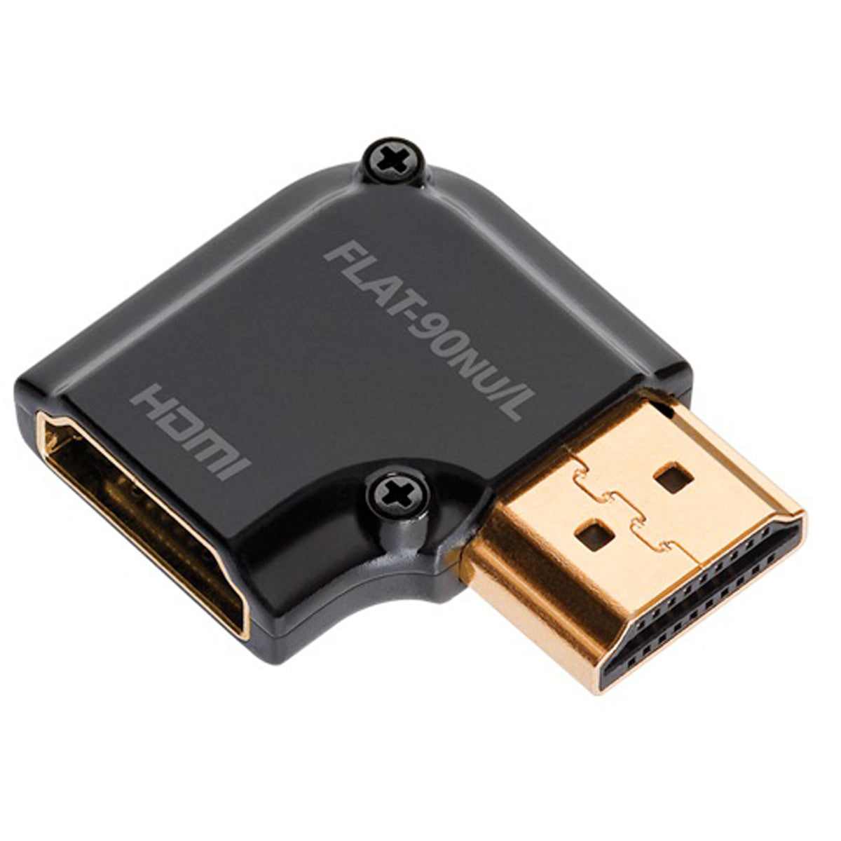 AudioQuest HDMI 90-Degree Narrow Up Left Angle Flat Adapter