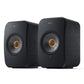 KEF LSX II Bookshelf Speakers - Pair (Black)