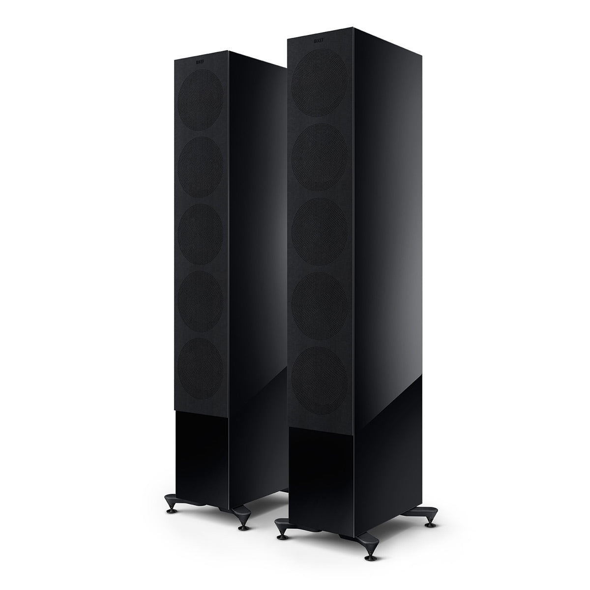 KEF R11 Meta Floorstanding Speaker - Pair (Gloss Black)