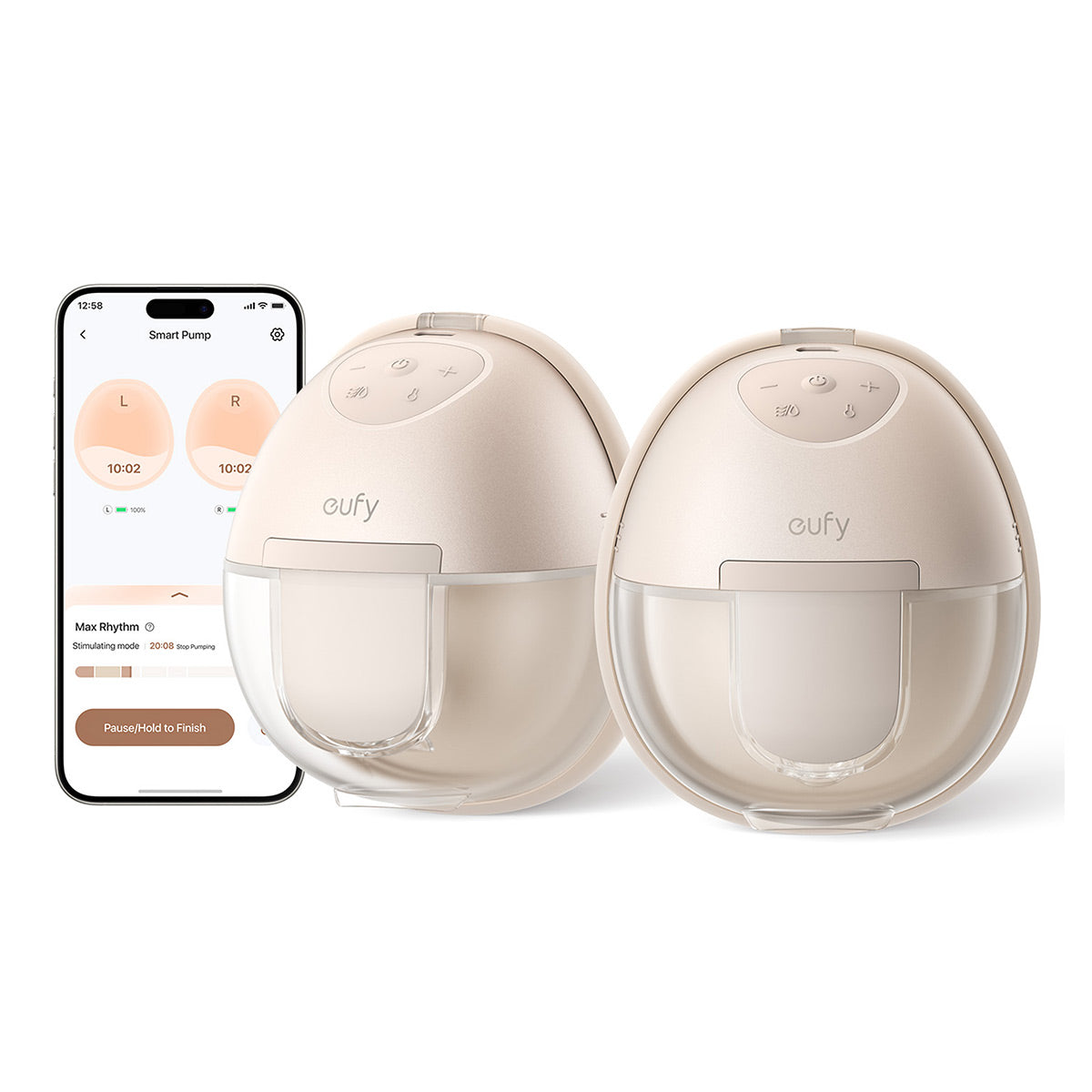 Eufy S1 Wearable Breast Pump with HeatFlow Technology