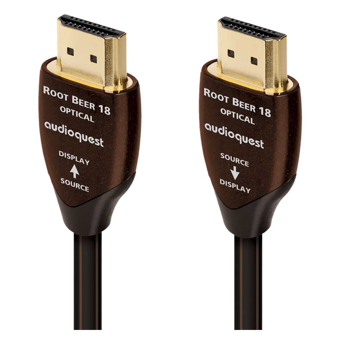 AudioQuest Root Beer 18 High Speed 18Gbps Active HDMI 2.0b Cable