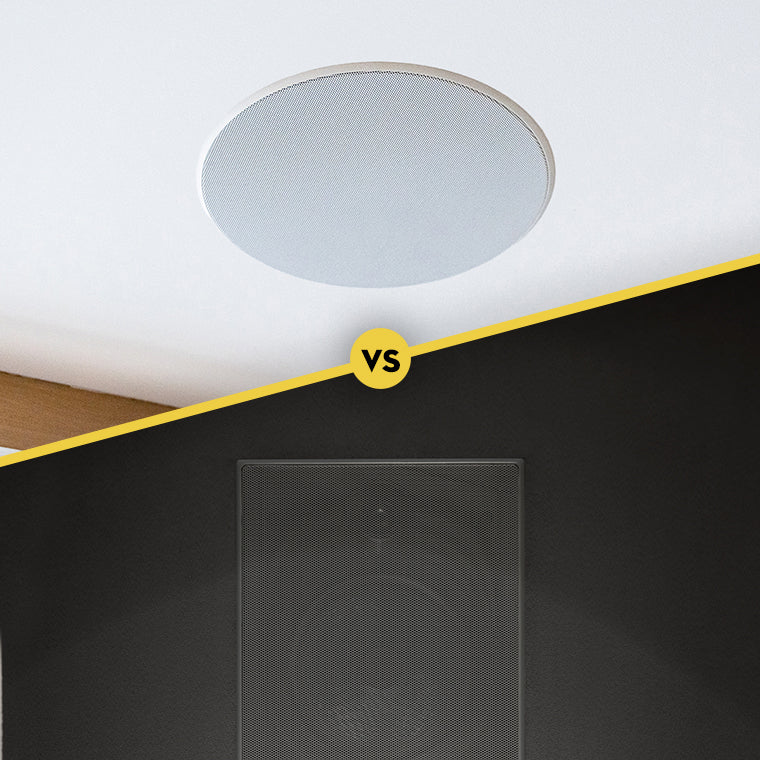 In Ceiling Vs Wall Speakers Ing Guide World Wide Stereo
