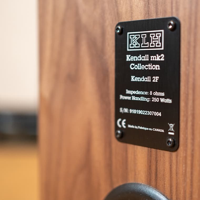 Review KLH Kendall MK2 Speaker Collection World Wide Stereo