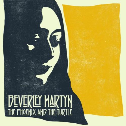 Vinyl LP cover featuring a stylized silhouette portrait in navy blue and yellow with artist name tex