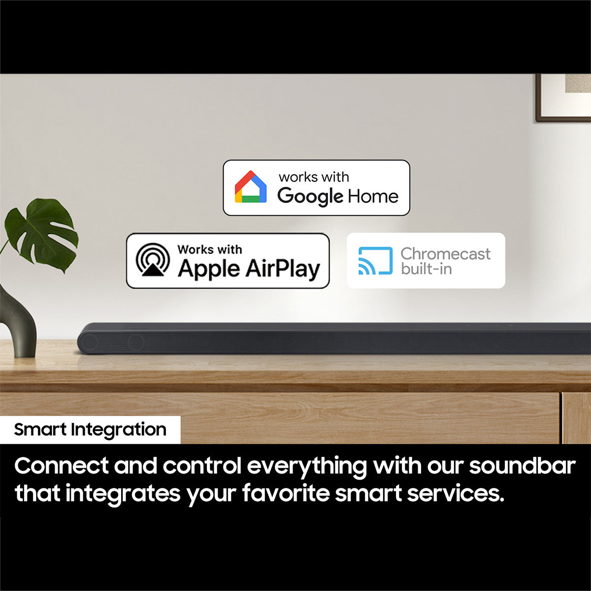 Samsung HW-S700D 3.1-Channel Soundbar with Wireless Subwoofer (Black)