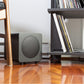 Kanto SUB8 8" Powered Subwoofer Bundle with AudioQuest Jack Russell Subwoofer Cable - 4m (Black)
