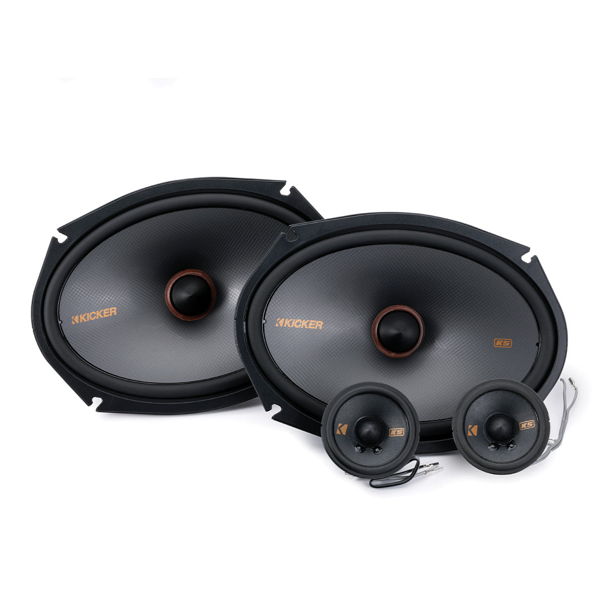 Kicker 51KSS269 6x9" KS Series 2-Way Component Speaker System