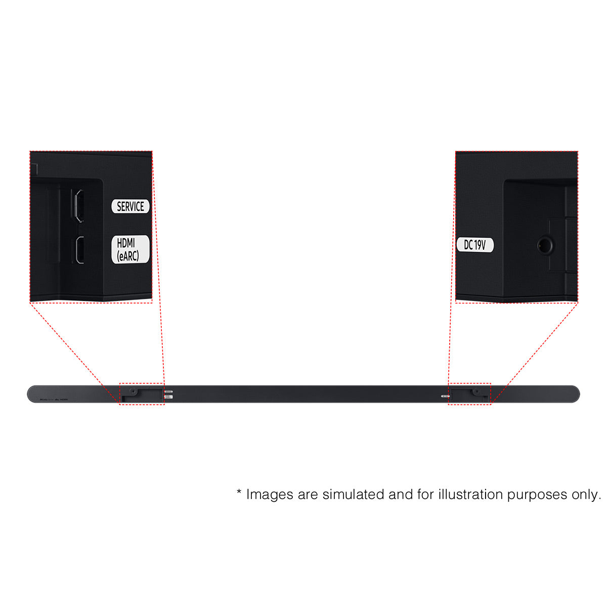 Samsung QN65LS03DA 65" 4K The Frame QLED HDR Smart TV (2024) with HW-S800D 3.1.2-Channel Soundbar and Wireless Subwoofer