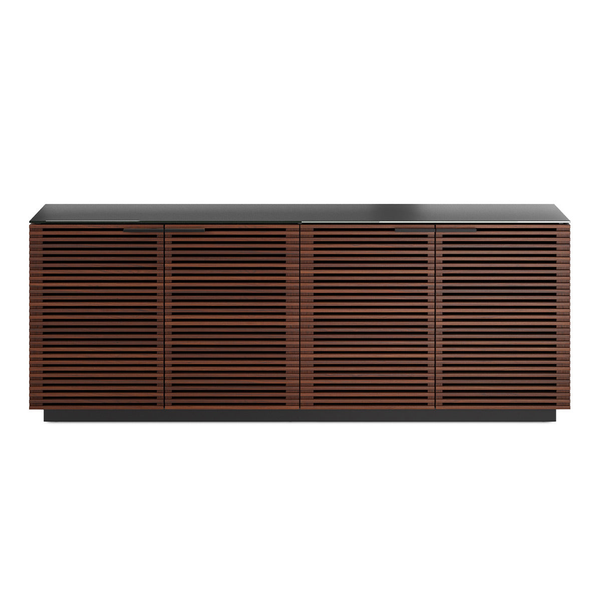 BDI Corridor 8109 4-Door Storage Credenza (Chocolate Stained Walnut)