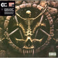 Skeleton figure within a pentagram on a dark, textured album cover