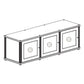 Salamander Designs Synergy 237 Triple AV Cabinet (American Cherry with Aluminum Posts)