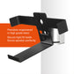 Mountson Premium Wall Mount for Sonos Five & Play:5 - Each (Black)