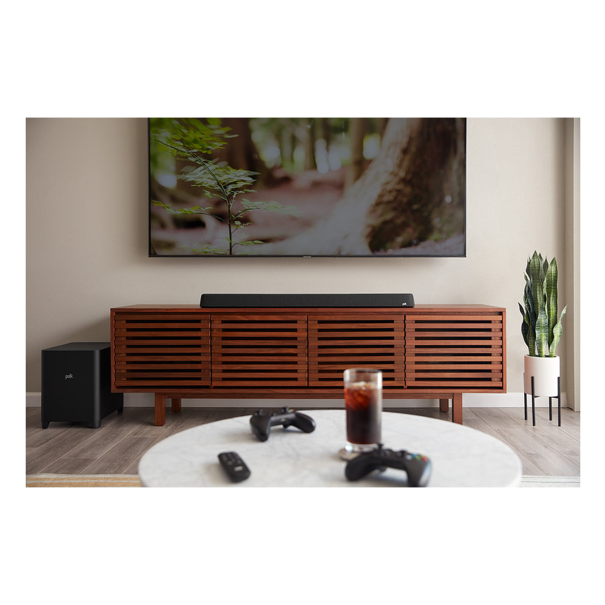 Polk Audio MagniFi Max AX 6.1 Soundbar System with AudioQuest SKY 3m HDMI Cable