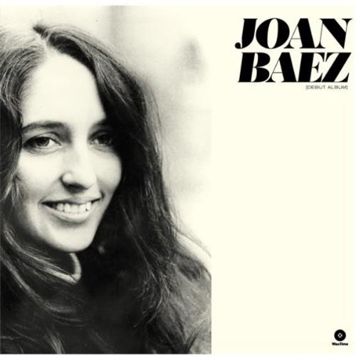 Black and white album cover featuring a portrait of a woman with long dark hair