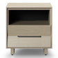 BDI KAVA Bedroom 9681 20" Nightstand (Washed Oak)