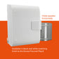 Mountson Premium Wall Mount for Sonos Five & Play:5 - Each (White)