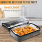 HOTLOGIC Max XP Expandable Personal Portable Food Warmer (Gray)