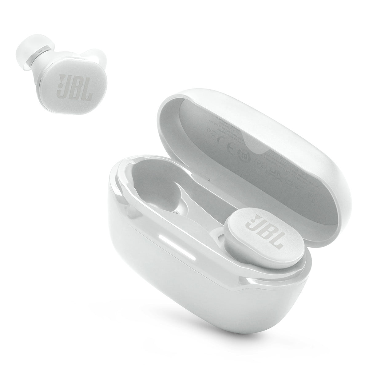 JBL Endurance RACE 2 True Wireless Sport Earbud with gSport Case (White)
