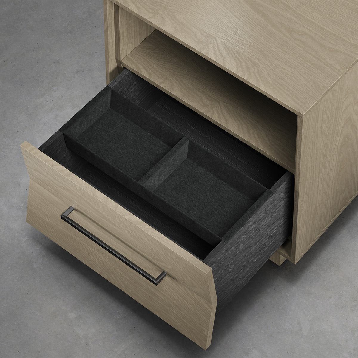BDI KAVA Bedroom 9681 20" Nightstand (Washed Oak)